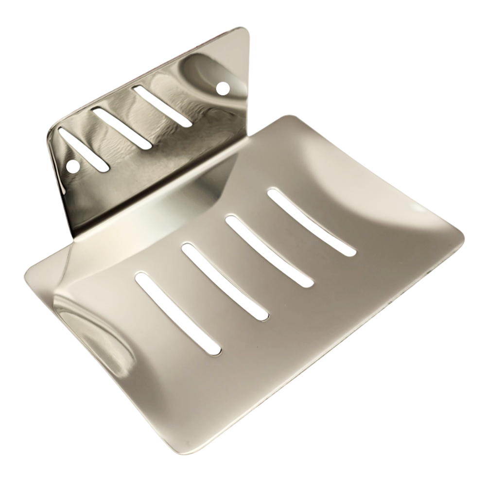 밝은리빙 무타공 물빠짐 비누받침대, 실버, 1개 5,200원