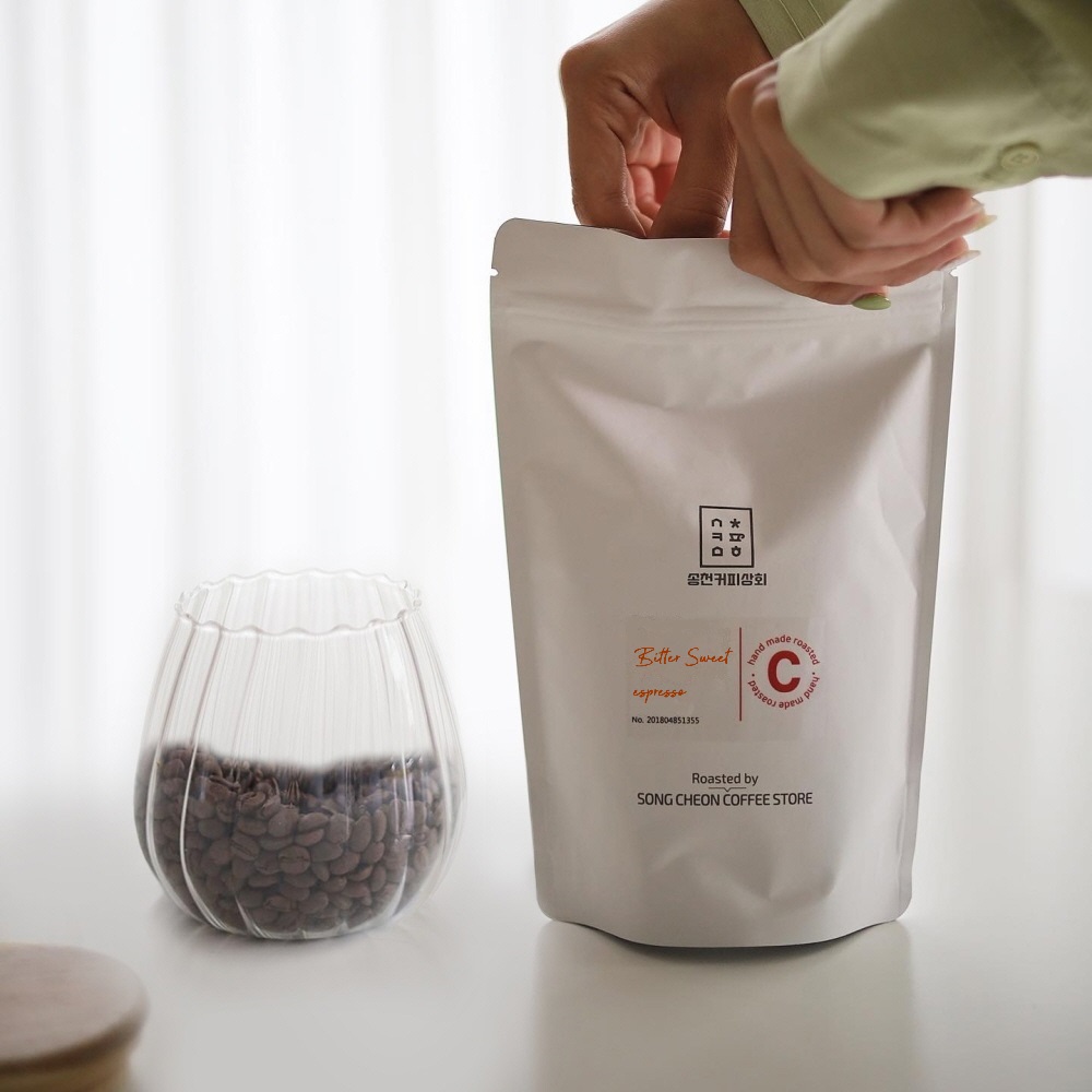 송천커피상회 비터스윗 고소한 원두커피 산미없는 커피 맛있는 커피 (홀빈) 28,500원