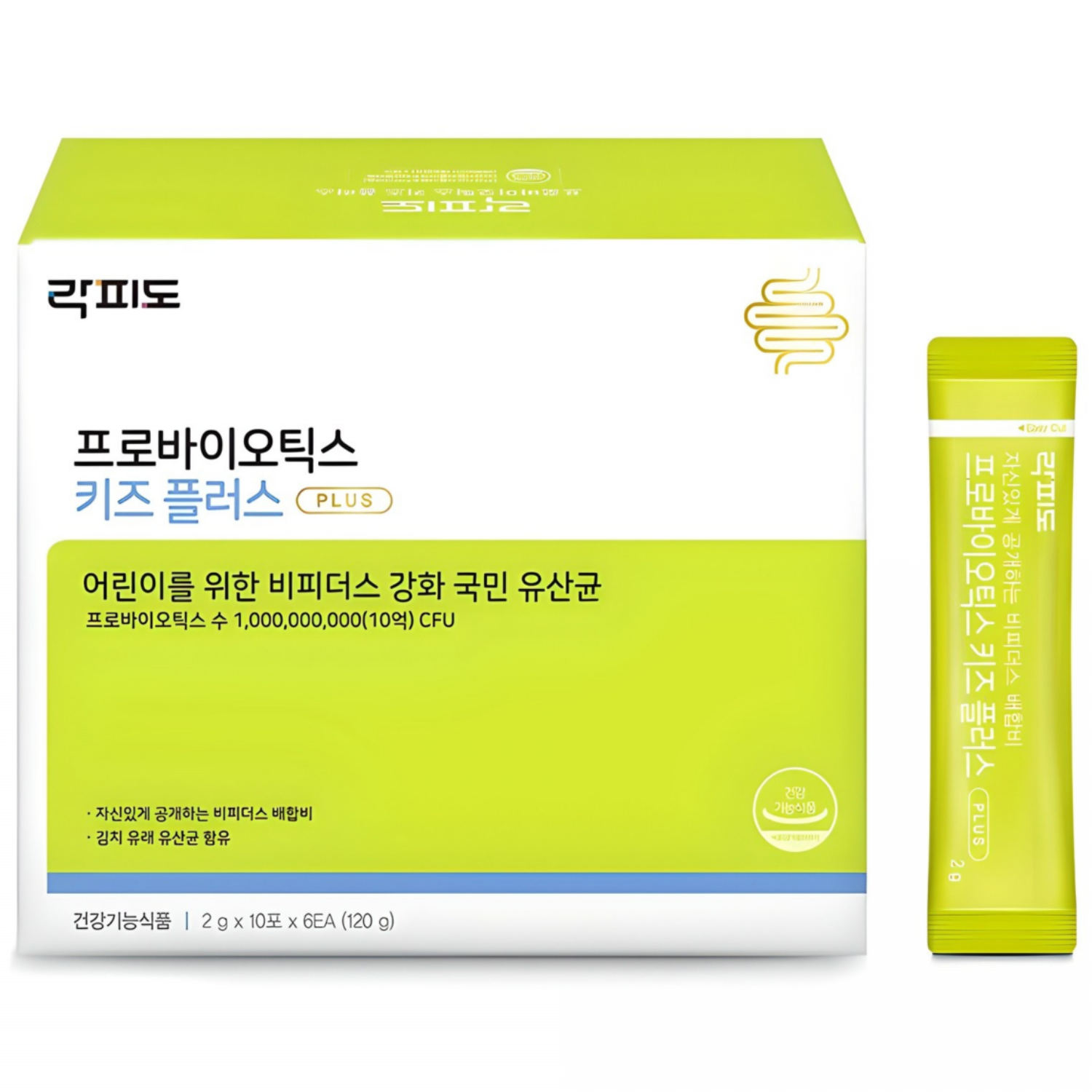 락피도 프로바이오틱스 키즈 플러스 60p 22,200원