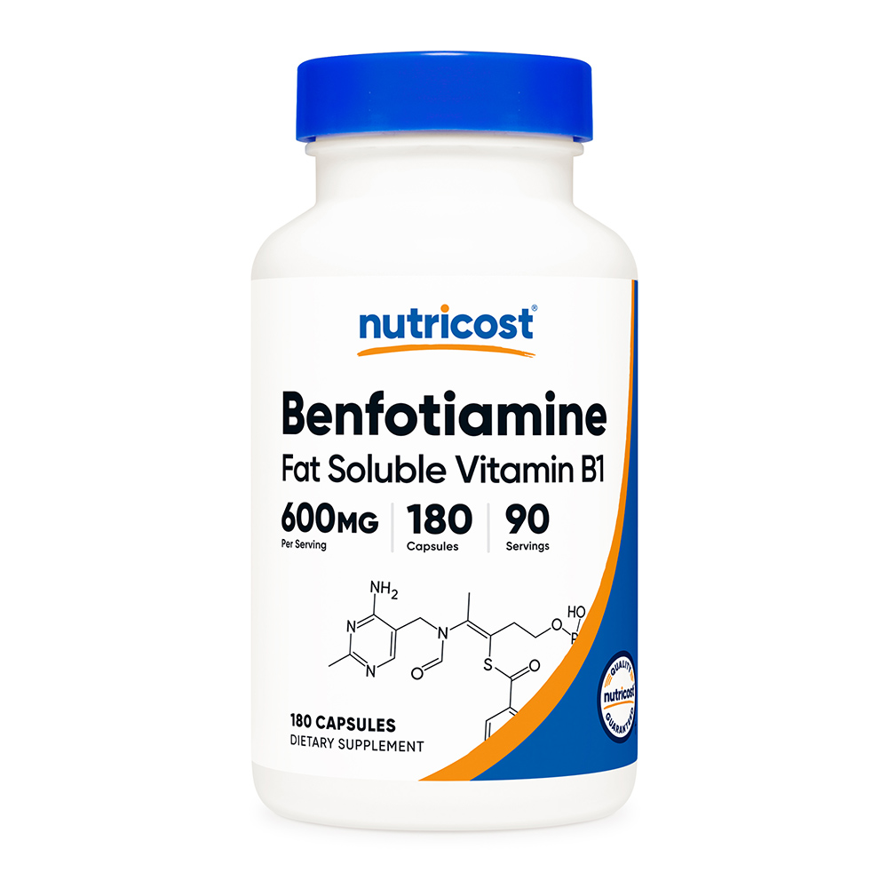 뉴트리코스트 벤포티아민 600mg 활성 지용성 비타민 B1 180정, 1개 29,400원