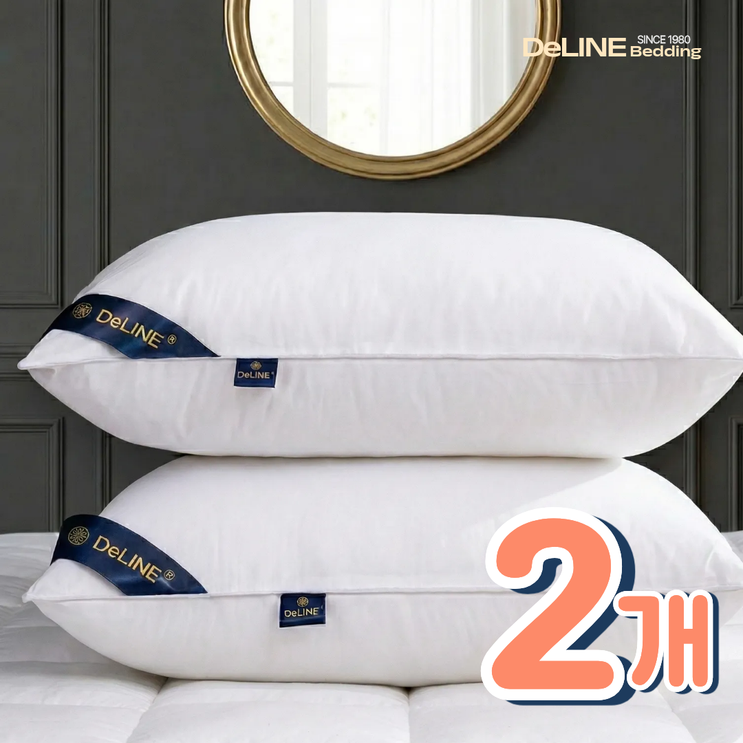 DeLINE 호텔 5성급 고중량 숙면 항균 베개, #01오리지널 [20만판매기념] 18,590원