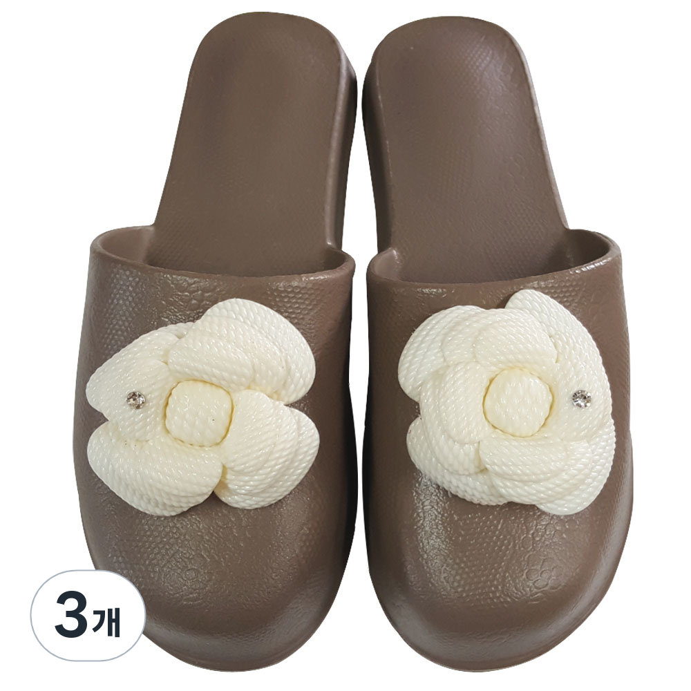 E.V.A아르누보거실화 막힘, 브라운, 3개 26,160원