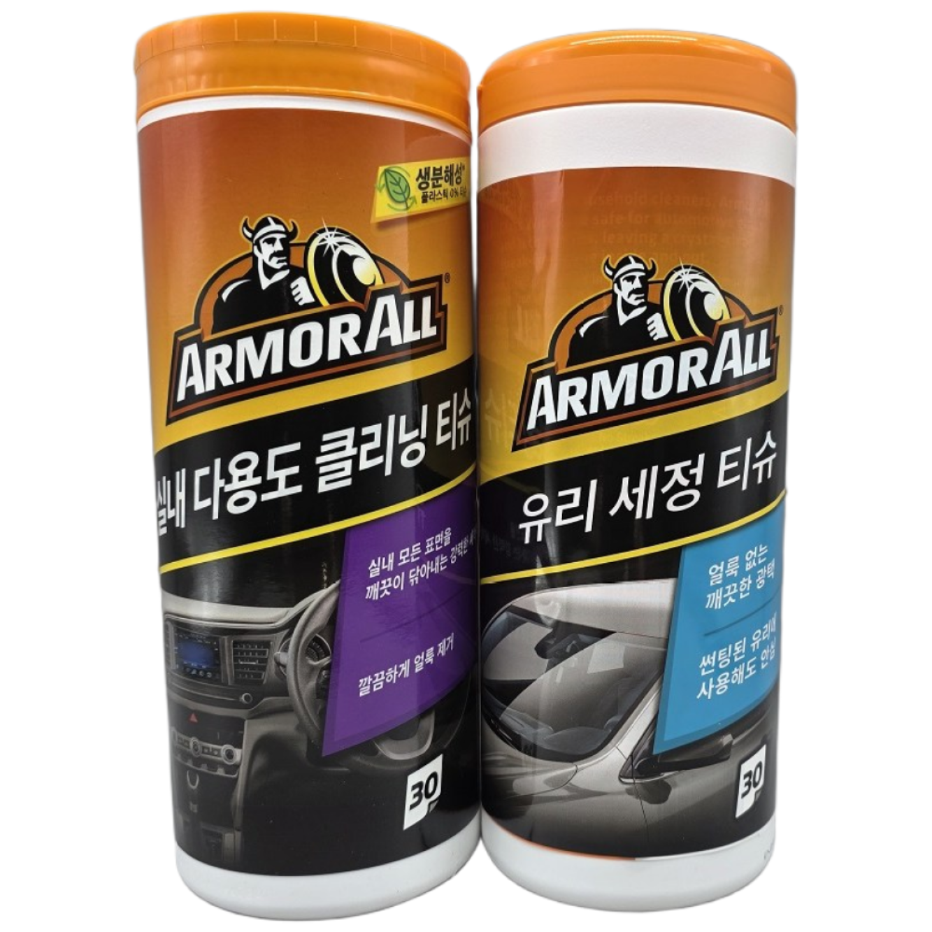 에너자이저 아머올 세차용품 실내 다용도 클리닝 티슈 30매+ 유리세정티슈 30매 16,980원