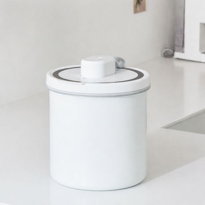 [스테인리스] 진공쌀통 10kg 쌀통 쌀보관통 쌀독 잡곡통 원터치쌀통 쌀보관함 쌀보관용기 밀폐쌀통 스텐쌀통 잡곡보관용기 쌀밀폐용기 20kg, 화이트, 1개 191,000원