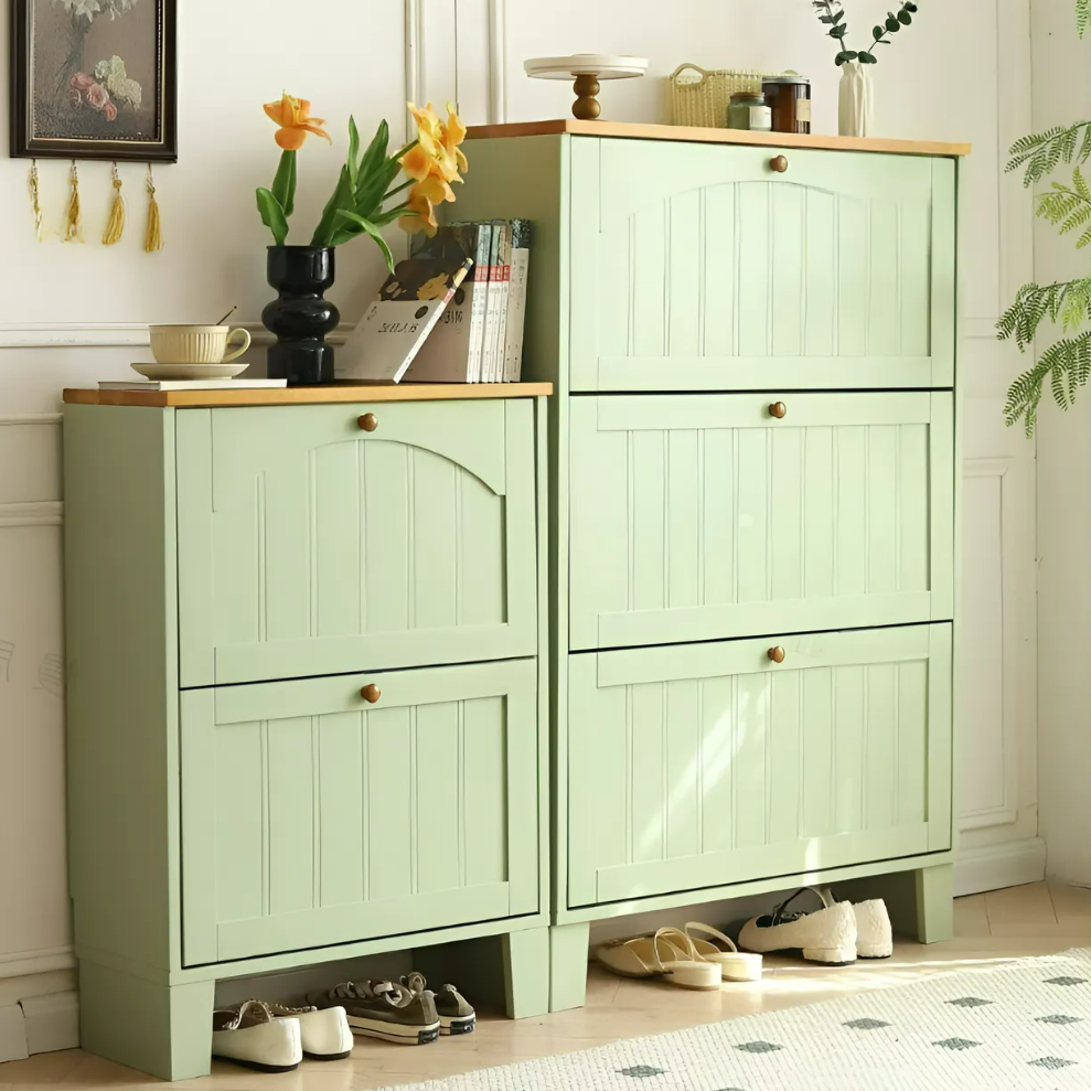 듀라홈 슬림 원목 신발장 틈새 좁은 현관 폴딩형 정리대 원룸 아파트 수납장 298,500원