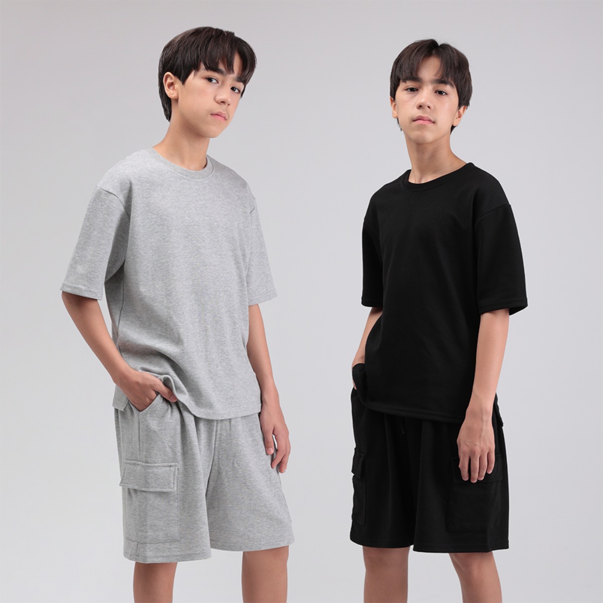 1+1 국내 생산 마고 주니어 포켓 카고 버뮤다 팬츠 키 140 150 160 170 32,800원