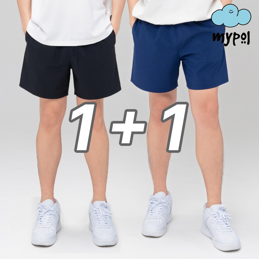1+1 마이폴 남자 반바지 쇼츠 나일론 스판 쿨링 여름 커플 반바지 19,900원