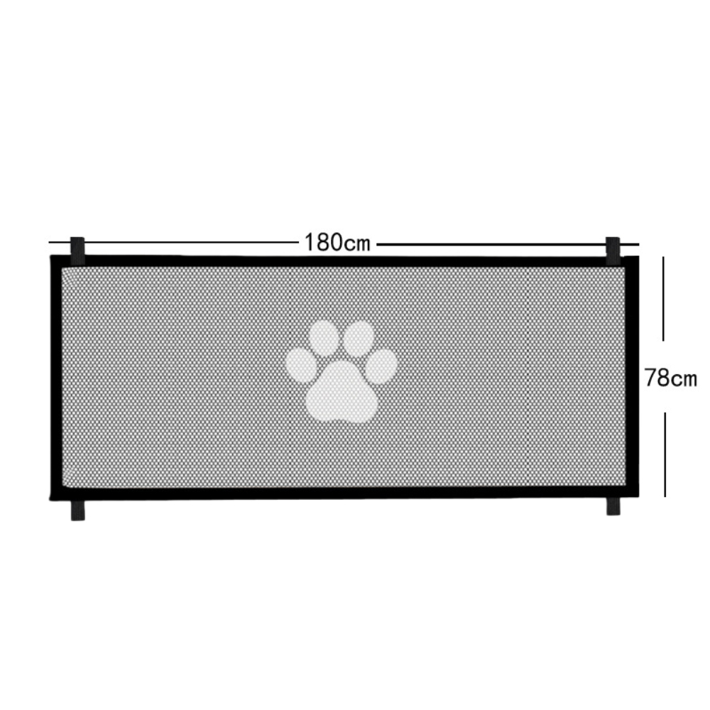 강아지 울타리 격리 네트워크 반려동물 안전문 실내외 출입차단 펫가드, 블랙, 1개 6,990원