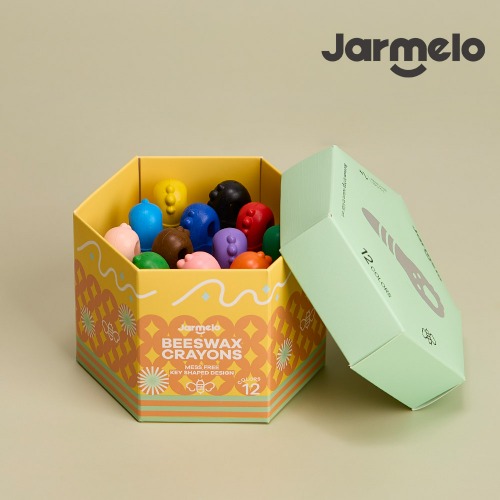 [리틀호안미로] 손에 묻지않는 키크레용 아기 워셔블 크레파스 베이비루, 1개, 24색 35,200원