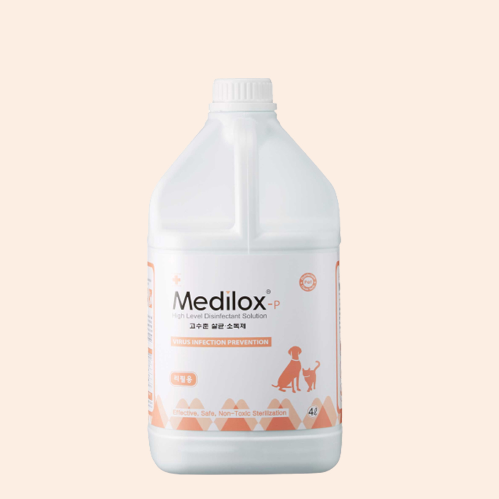 메디록스 P 반려동물 살균 소독제 강아지 고양이 대용량 탈취제 4L 25,000원