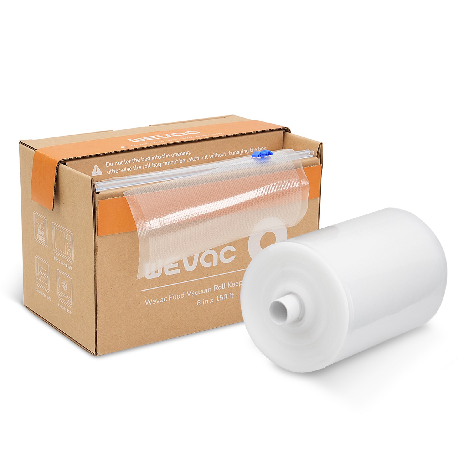 위백 식품 진공포장 엠보싱 팩 절단케이스 20cmx4500cm 1개, 1개, 20cmx4500cm 31,770원