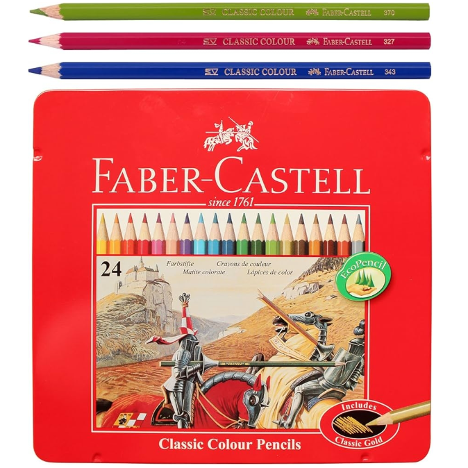 파버카스텔 일반색연필 틴케이스 19,000원