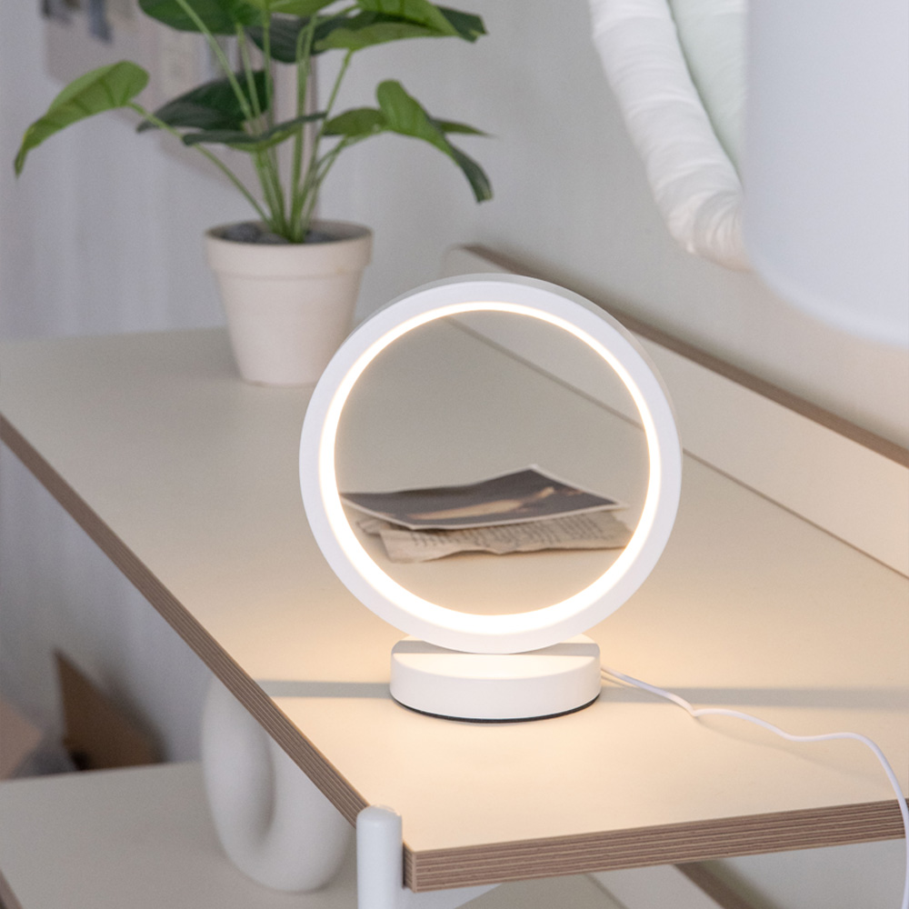 사는잼 LED 오라이트 라운드 인테리어 침실 조명 무드등 취침등 수유등 9,900원