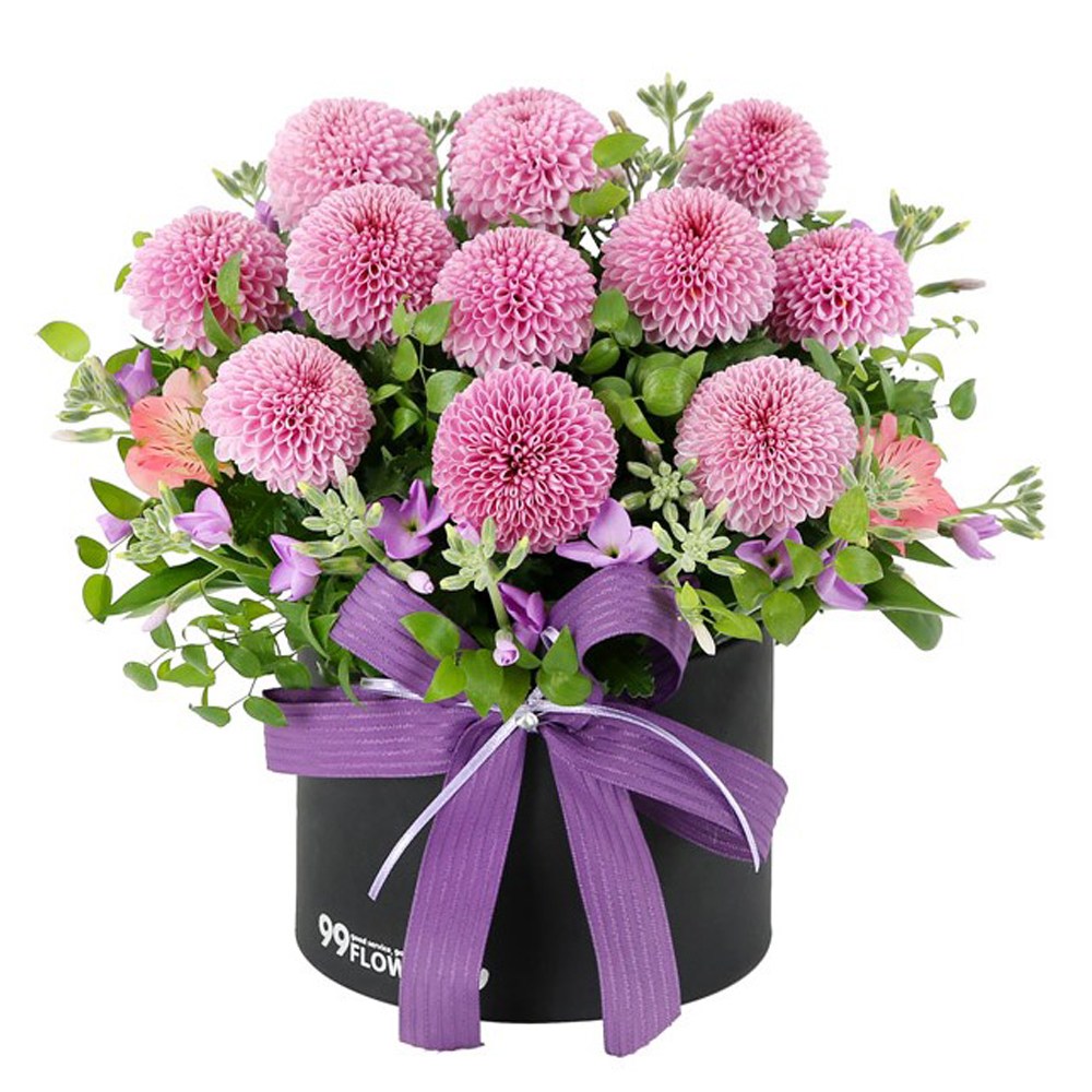 99플라워 (당일수령) 달콤한 순간 [ST-B495] 기념일 선물 꽃 장미 꽃배달서비스 당일배송 꽃다발 꽃바구니 꽃상자 66,000원