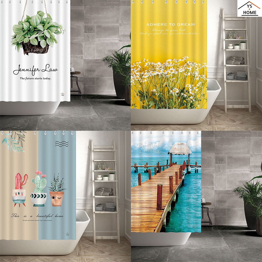 2026년형 신상 욕실샤워커튼 /커튼봉세트, 1 23,380원