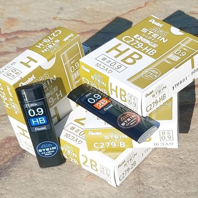0.9mm 고강도 샤프심..펜텔 AIN STEIN 1다스(10통) dod*8576kU, HB 35,980원