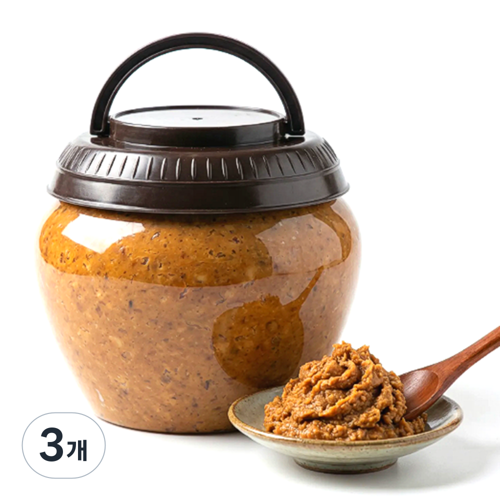 이론집된장 국산콩으로 만든 재래식 숙성 된장, 3kg, 3개 129,000원