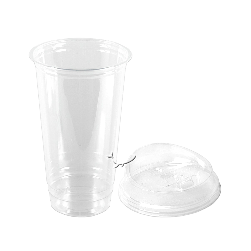 (200세트) 22온스 아이스커피 컵+롱개폐 뚜껑 200개 세트 22,300원