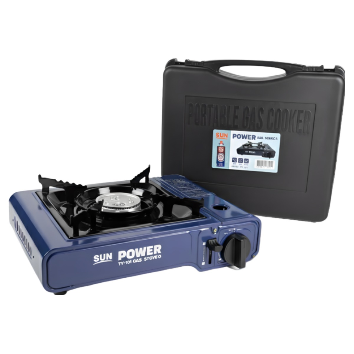 썬연료 가스버너 | 견고하고 강력한 휴대용 가스렌지 버너 TY-101 | 썬연료 부르스타 | 썬 파워레인지, 1개 17,900원