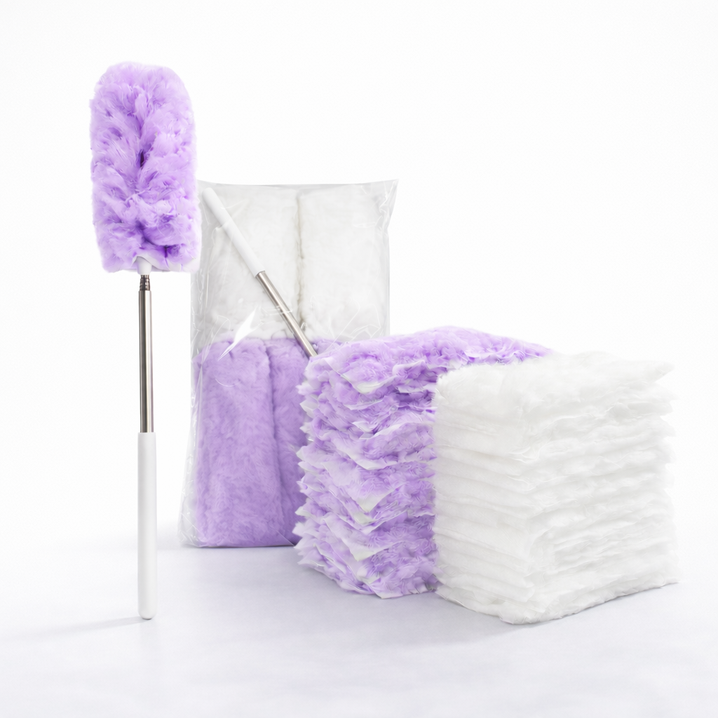 이고다 먼지왕 업그레이드형 양면흡착 정전기 먼지털이  롱핸들 1P+리필20P 6,900원