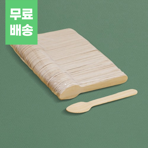 나무 스푼 벌크포장 95mm - 10000개 KO 친환경카페용품, 1개 230,160원