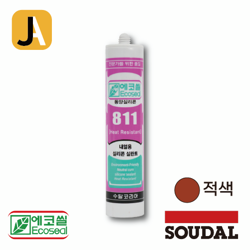 수달 동양실리콘 내열 실리콘 적색 DS811 에코씰 내열용 실란트, 1개 4,300원