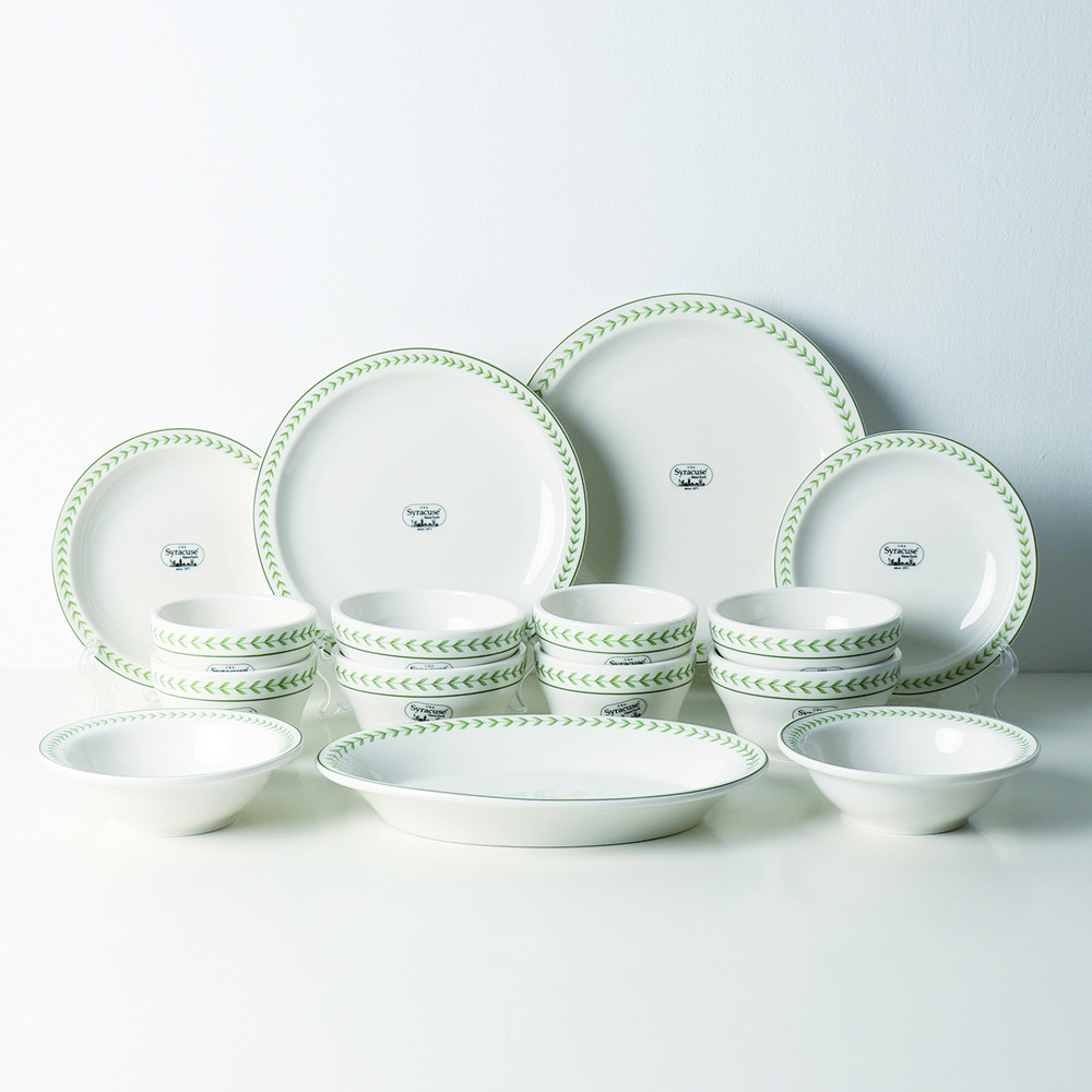 시라쿠스 뉴욕 가든 4인 그릇세트 식기세트, 그린, 1세트 179,000원