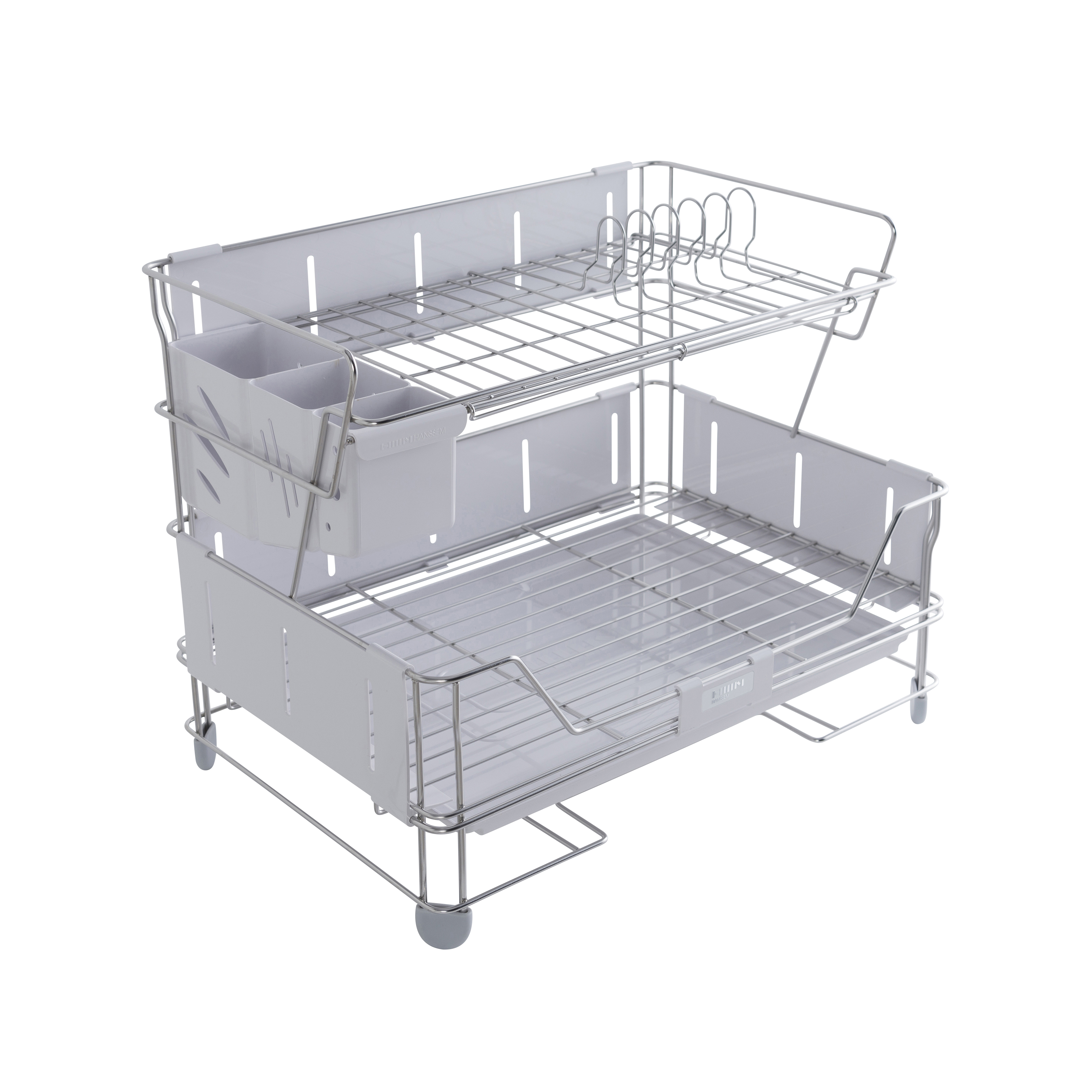 한샘 뉴 샤인 식기건조대 SUS 304, 2단, 화이트, 1개 134,600원