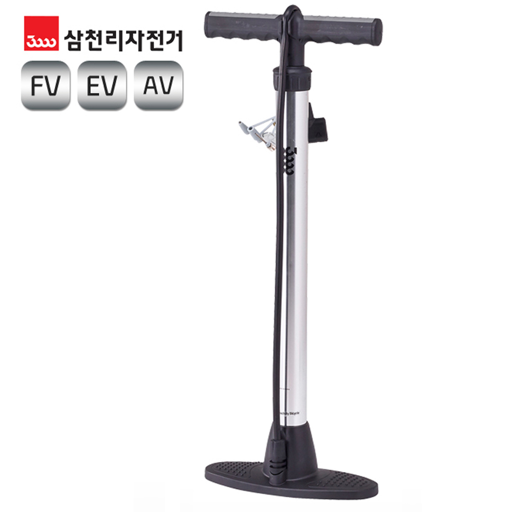 삼천리-자전거 펌프  다기능 공기주입구 파워 에어펌프 스탠드 펌프 13,500원