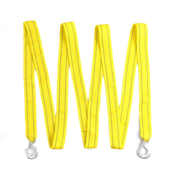 고리형 차량용 견인줄 4m, 1개, 형광옐로우 4,700원