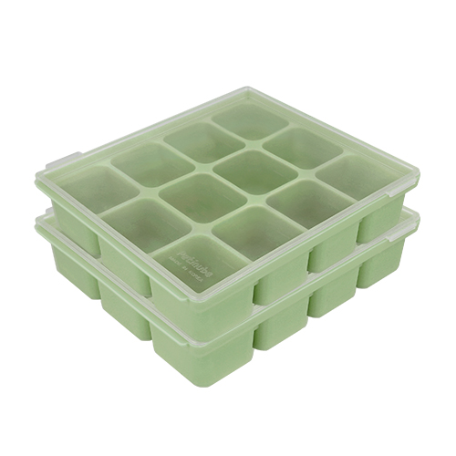 쁘띠누베 국내 제조 실리콘 멀티큐브 이유식 냉동용기 12구 16,400원