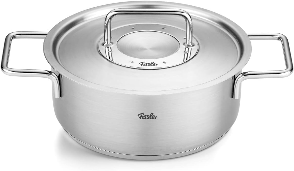 (Fissler) 24cm IH 086-124-24-000 휘슬러 양손 냄비 퓨어 컬렉션 캐서롤 스테인리스 285,220원