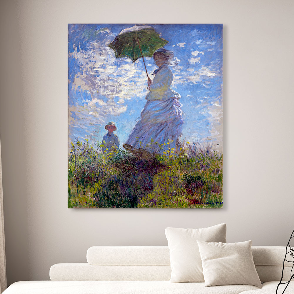 세잔느화실 [캔버스액자] 모네 - 우산 쓴 여인 그림액자 25,100원