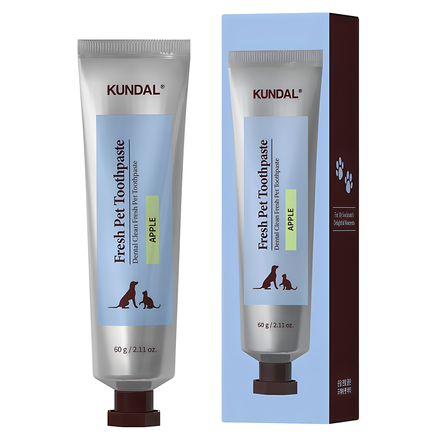 쿤달 덴탈 클린 프레쉬 펫 치약 사과향 8,000원