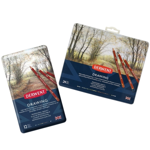 더웬트 드로잉 유성 색연필 12색 24색 세트 29,400원