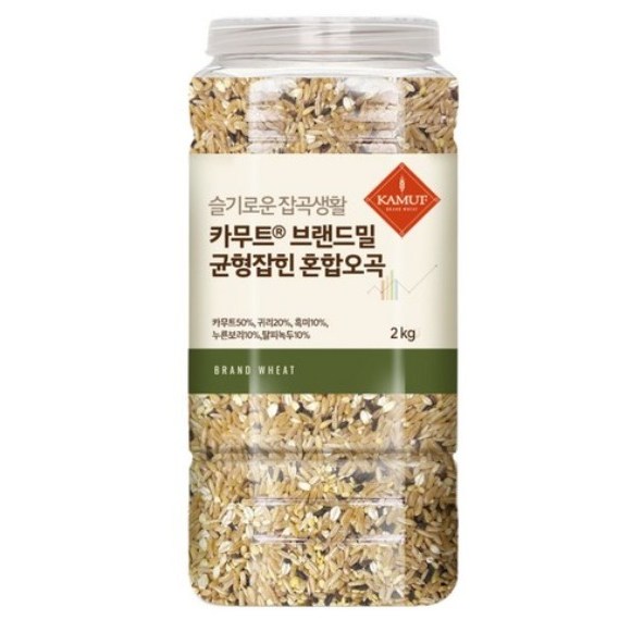 카무트 브랜드밀 함유 균형잡힌 혼합오곡 38,460원