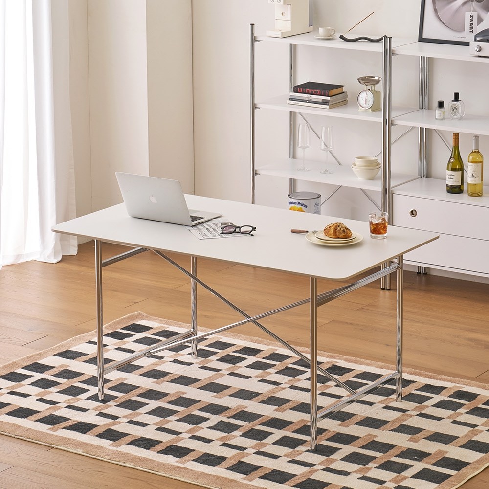 [모던하우스] ON 밀로2.0 미드센추리 다용도 테이블 1400x800 165,000원