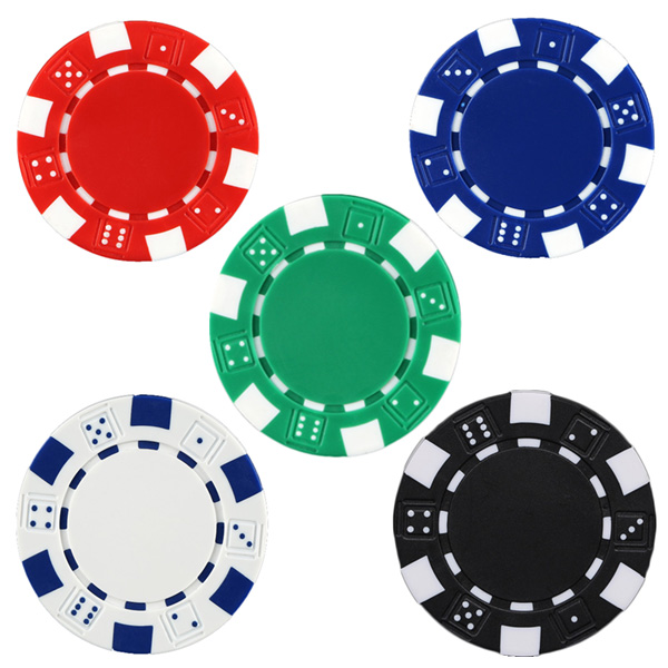 국제규격 경기용 숫자 카지노칩 100P세트 포커칩 볼마커 7,000원