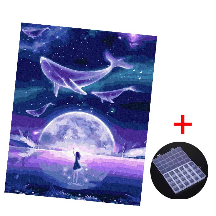 MJS 보석십자수 캔버스형 세트 50x40cm (비즈함 즈정) MH6 17,100원