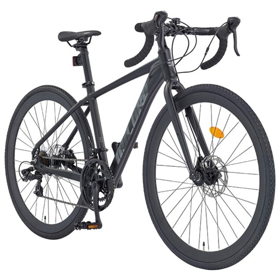 스마트 700C 밀로드 2026년 알루미늄 로드자전거 듀얼레버, 1개, 180cm, 블랙 380 미조립 576,000원