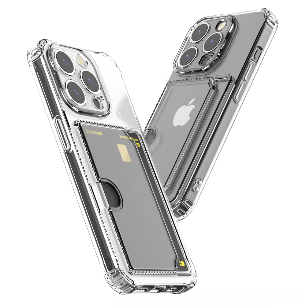 STS 아이폰 케이스 맥스 투명 카드 3장 수납 갤럭시 사이드 디펜더 스크래치방지필름 증정 5,900원