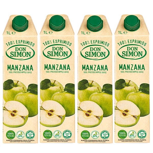돈시몬 생과일 100% 착즙 사과주스 1리터 7개, 1L 43,900원