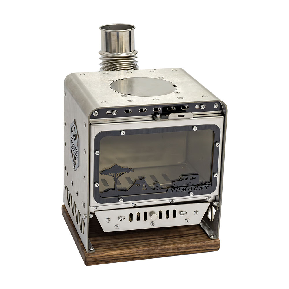 TOMOUNT 투마운트 캐슬 감성 캠핑 야외 화목난로 테이블 포함 172,710원