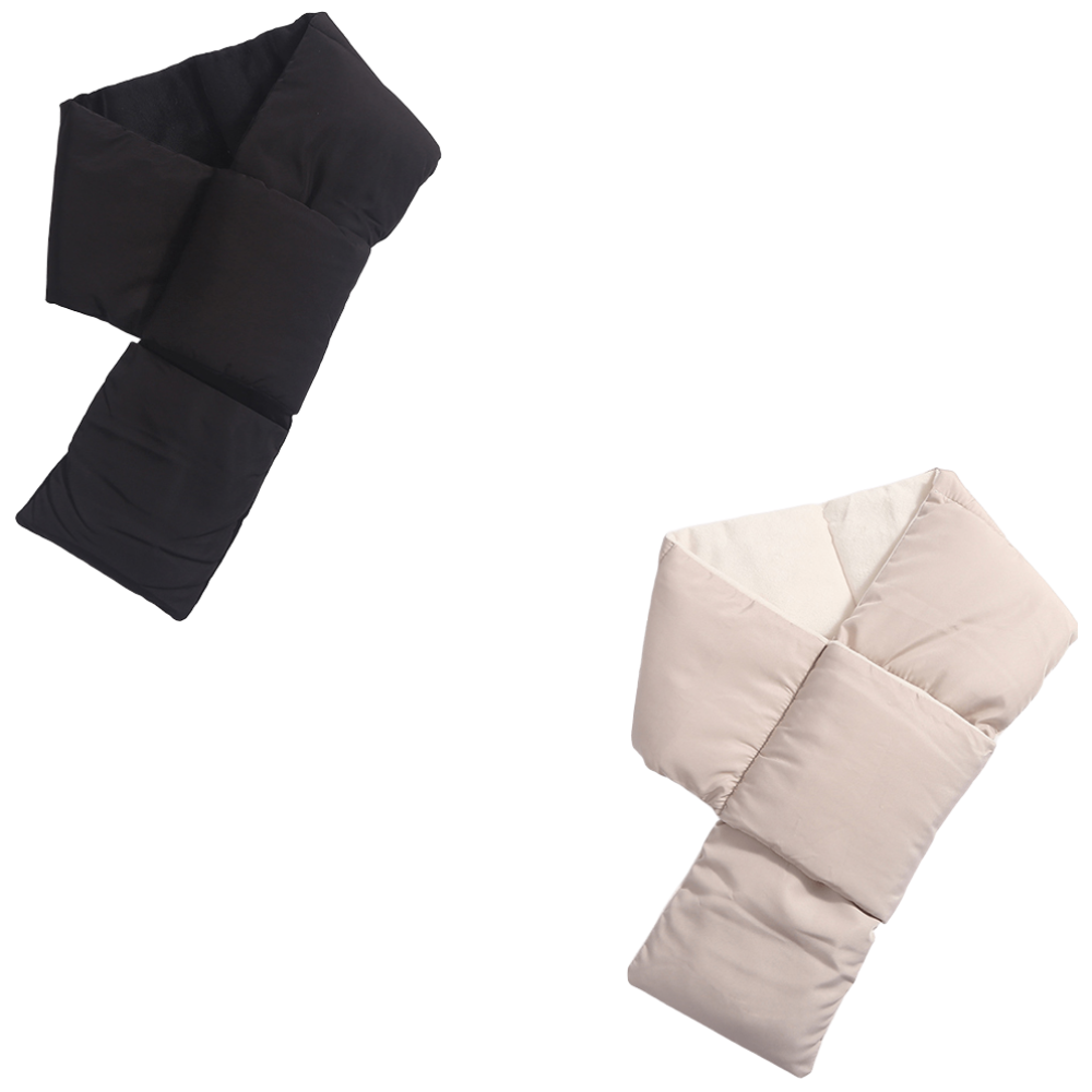 (시즌OFF 특가) 1+1 기모안감 패딩목도리 남녀공용 겨울 경량 쁘띠 머플러 넥워머 9,800원