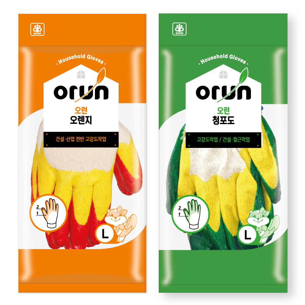 오런 이중코팅 장갑 12,900원