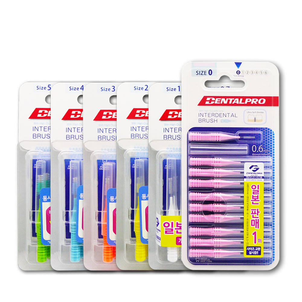 일본 잭스 덴탈프로 치간칫솔 I형 10p 4,490원