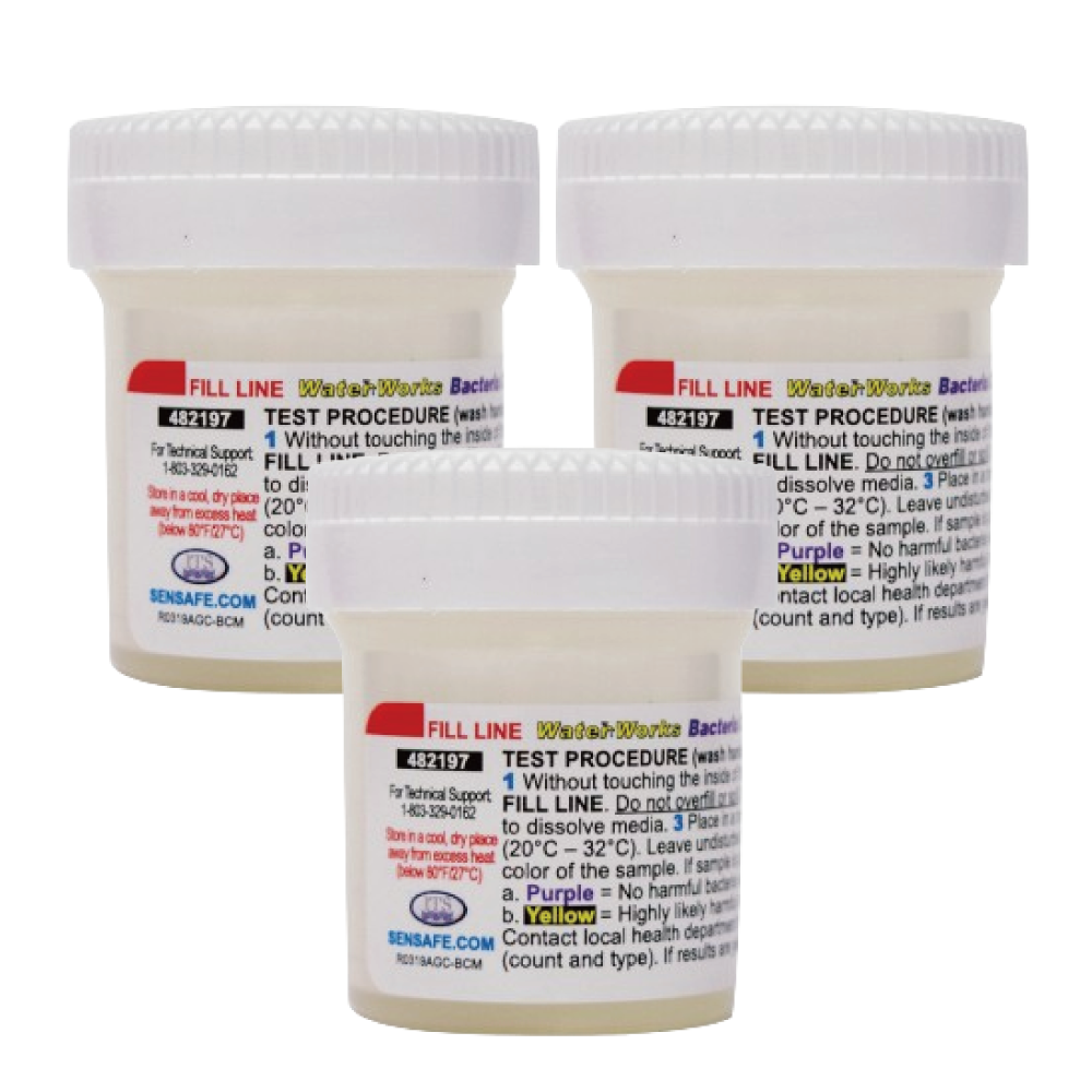 [공식몰] 세이프워터체크 박테리아 전용 셀프 수질검사키트, 3개, 박테리아전용 56,390원