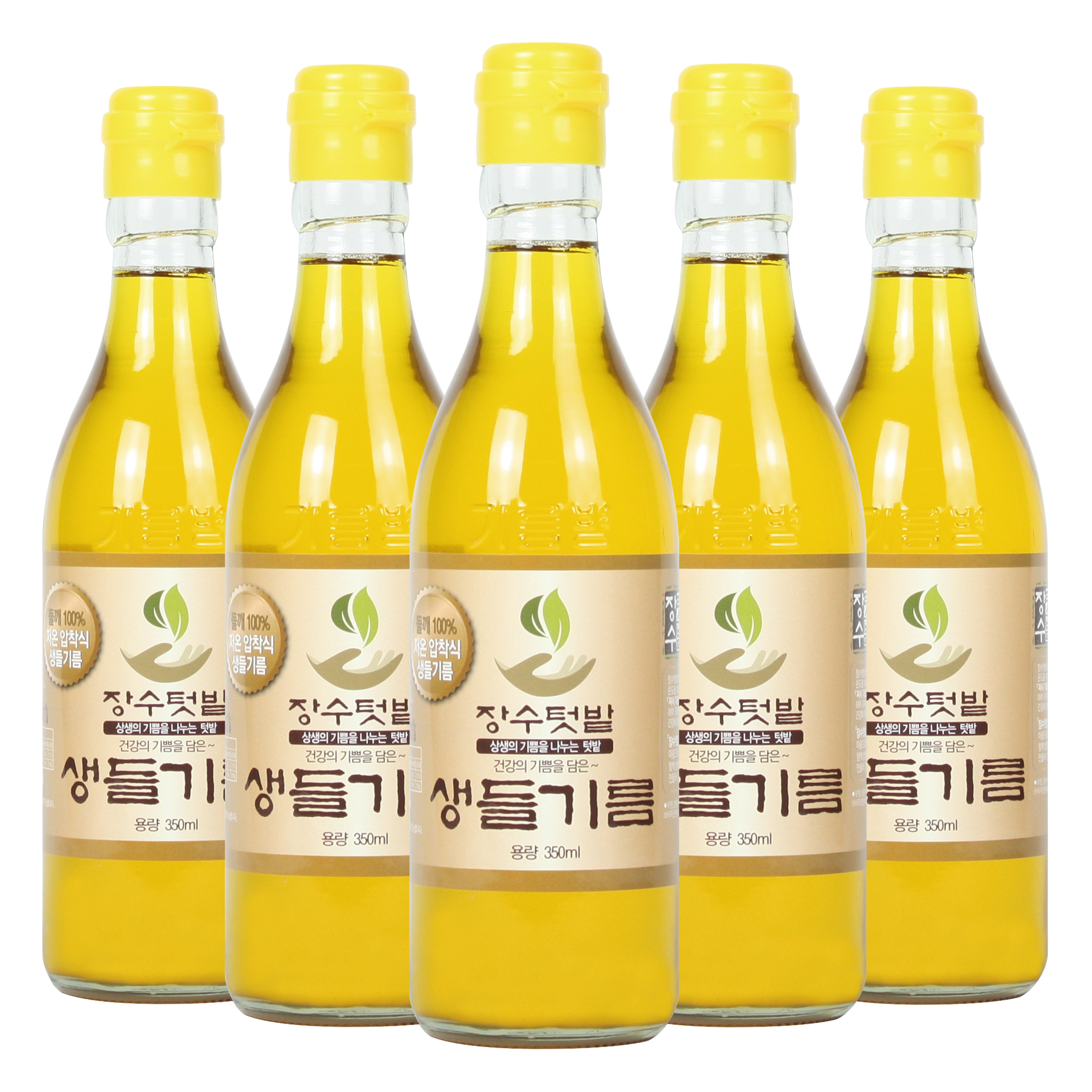 장수텃밭 아침에 한숟갈 생들기름 350ml 81,450원