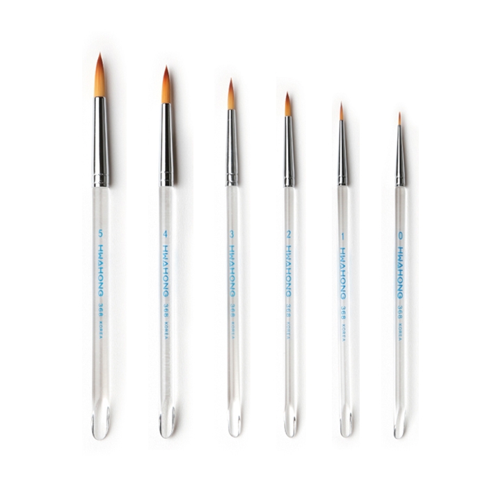 화홍 세필붓 No.368(R) 6본조 Set 16,900원