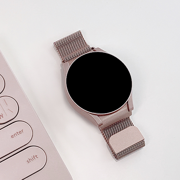 우먼스9999 갤럭시워치4/5 호환 가능 가죽 밀레니즈 브레이드솔로루프 스트랩+케이스 세트 26,900원